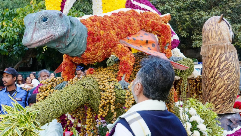 219ನೇ ಫಲಪುಷ್ಪ ಪ್ರದರ್ಶನ ಉದ್ಘಾಟಿಸಿದ ಡಿಸಿಎಂ - ಹೂವಲ್ಲೇ ತೇಜಸ್ವಿ ವಿಸ್ಮಯ ಲೋಕ ಸೃಷ್ಟಿ 5 Flower Show 2