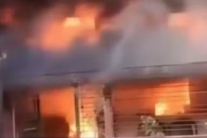 Hindu Teachers Home Set On Fire In Bangladesh