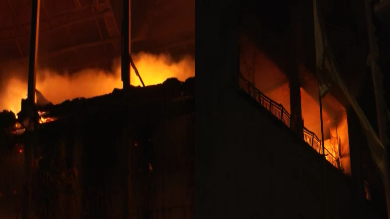 ಹುಬ್ಬಳ್ಳಿಯ ಪ್ರತಿಷ್ಠಿತ ಮಾಲ್ನಲ್ಲಿ ಅಗ್ನಿ ಅವಘಡ - ಹೊತ್ತಿಯುರಿದ 60ಕ್ಕೂ ಹೆಚ್ಚು ಅಂಗಡಿಗಳು 1 Hubballi Mall Fire