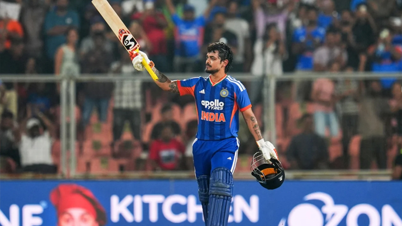 ಸಿಕ್ಸರ್, ಬೌಂಡರಿಯಿಂದಲೇ 84 ರನ್ - ಇಶಾನ್ ಕಿಶನ್ ಸಿಡಿಲಬ್ಬರದ ಶತಕ, ಕಿವೀಸ್ ಕಂಗಾಲು 4 Ishan Kishan