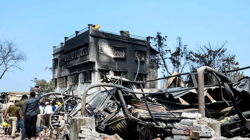 Kolkata Building Fire