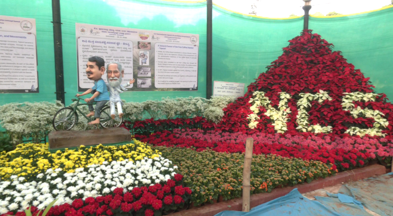 ಲಾಲ್ಬಾಗ್ ಫ್ಲವರ್ ಶೋಗೆ ಹೈ ಅಲರ್ಟ್ - ಗಾಜಿನ ಮನೆ ಸುತ್ತ ನೋ ಎಂಟ್ರಿ 6 Lalbagh Flower Show 4