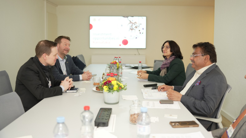 13,070 ಕೋಟಿ ರೂ. ಹೂಡಿಕೆ ವಾಗ್ದಾನಕ್ಕೆ ದಾವೋಸ್ನಲ್ಲಿ ಅಧಿಕೃತ ಮುದ್ರೆ: ಎಂ.ಬಿ ಪಾಟೀಲ್ 4 M.B Patil 2