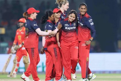 RCB Women vs Gujarat Giants Women won by 61 runs RCB QUALIFY FOR THE PLAYOFFS
