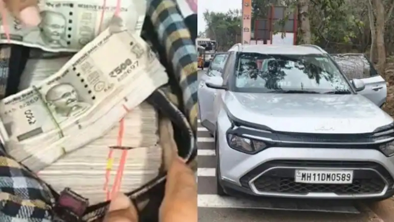 Rs 30 Lakh Cash Found In Maharashtra Registered Car Near Andhra Temple