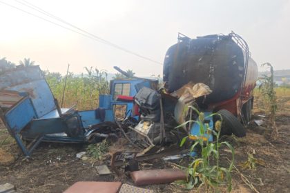 Serial accident on Belagavi