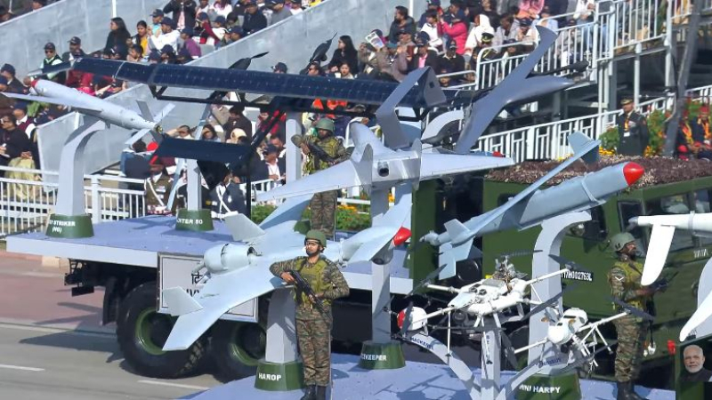ಕರ್ತವ್ಯ ಪಥದಲ್ಲಿ ಭಾರತ ಸೇನೆಯ ಶಕ್ತಿ ಪ್ರದರ್ಶನ - ಮೊದಲ ಬಾರಿಗೆ ಕಾಣಿಸಿಕೊಂಡ ಡ್ರೋನ್ 3 Shaktibaan