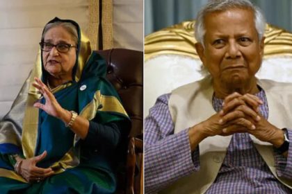 Sheikh Hasina and Muhammad Yunus
