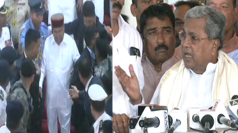 ಸಂವಿಧಾನದ ಉಲ್ಲಂಘನೆಯಾಗಿದೆ, ರಾಜ್ಯಪಾಲರು ಕೇಂದ್ರದ ಕೈಗೊಂಬೆಯಾಗಿ ವರ್ತಿಸುತ್ತಿದ್ದಾರೆ: ಸಿದ್ದರಾಮಯ್ಯ ತೀವ್ರ ಆಕ್ಷೇಪ 2 Siddaramaiah 2 1