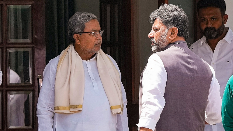 Siddaramaiah Congress D.K Shivakumar 1 3
