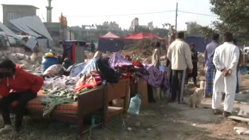 ಥಣಿಸಂದ್ರದಲ್ಲಿ ಎರಡನೇ ದಿನವೂ ಪೊಲೀಸ್ ಭದ್ರತೆಯಲ್ಲಿ ತೆರವು ಕಾರ್ಯ ಆರಂಭ 1 Thanisandra