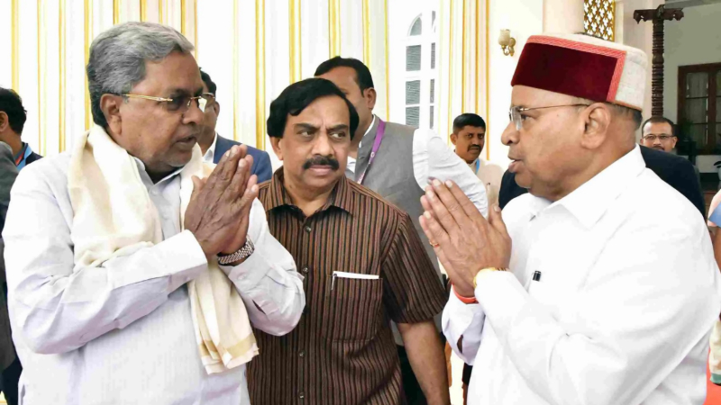 Thawar Chand Gehlot Siddaramaiah 7