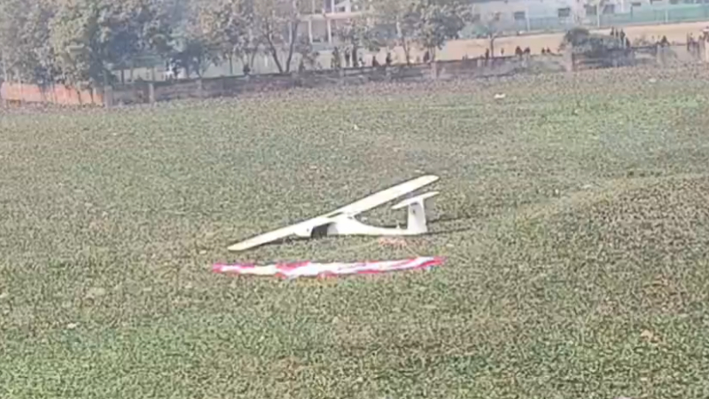 Trainer aircraft of IAF crashes in Prayagraj 1