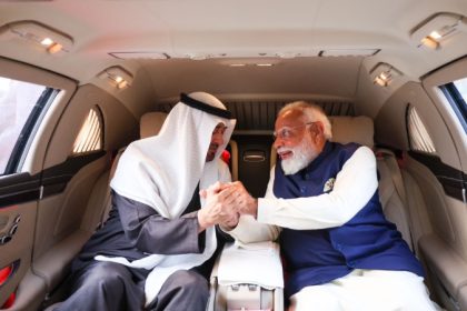 UAE President Zayed Al Nahyan and PM Narendra Modi