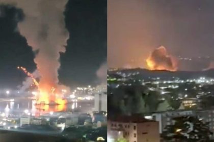 USA President Donald Trump ordered strikes on sites inside Venezuela including military facilities Caracas Air Strike