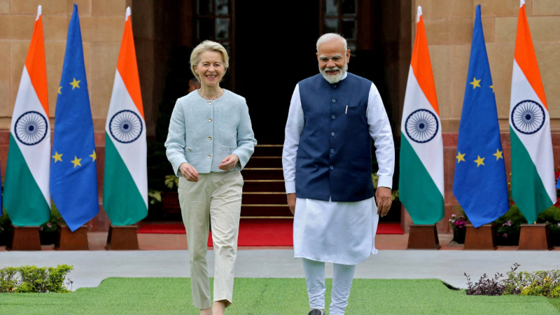Ursula von der Leyen Narendra Modi