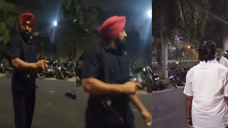 Visuals Of Satish Reddy Gunman Firing Towards Janardhan Reddy House In Ballari 1