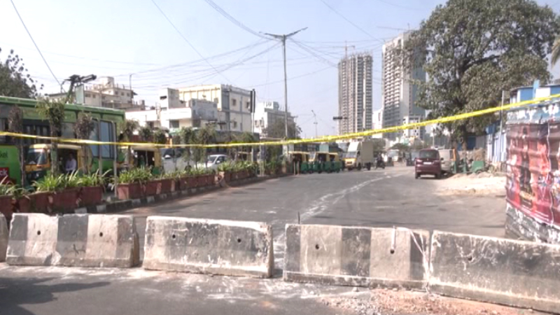 White Taping Majestic Malleshwar road closed for 3 months Bengaluru