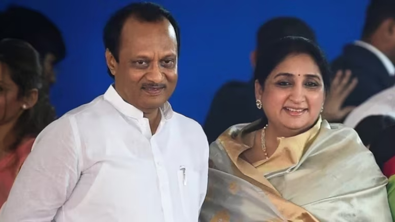 ajit pawar sunetra pawar