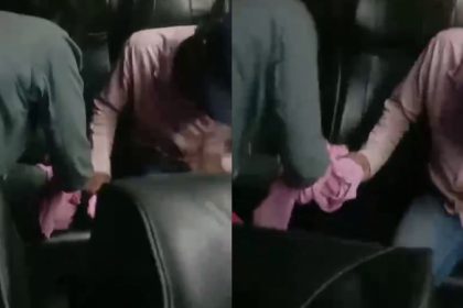 dramatic and violent incident brother handing over sister to her husband in Chikkamagaluru