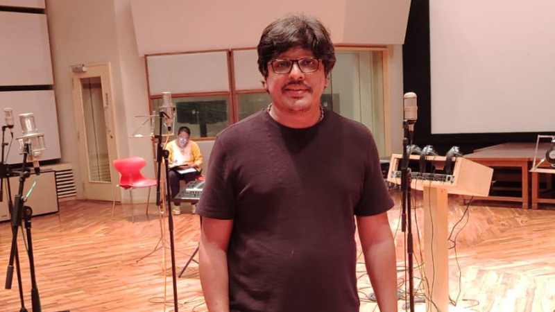 ಹಿಂದಿಯ ಆಜಾದ್ ಭರತ್ ಚಿತ್ರಕ್ಕೆ ಜೀವ ತುಂಬಿದ ಗೌತಮ್ ಶ್ರೀವತ್ಸ 2 gautam srivatsa gave music to the hindi film azad bharat 1