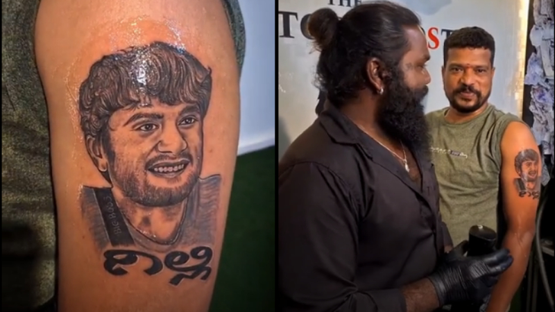 gilli fan tattoo bigg boss