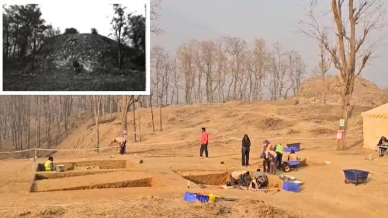 how stupas found in zehanpora highlight kashmirs rich buddhist past