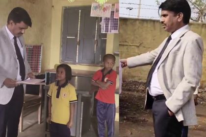 jamkhandi judge visits government school in alabala village