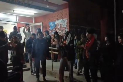 jnu students raise controversial slogans against pm modi shah