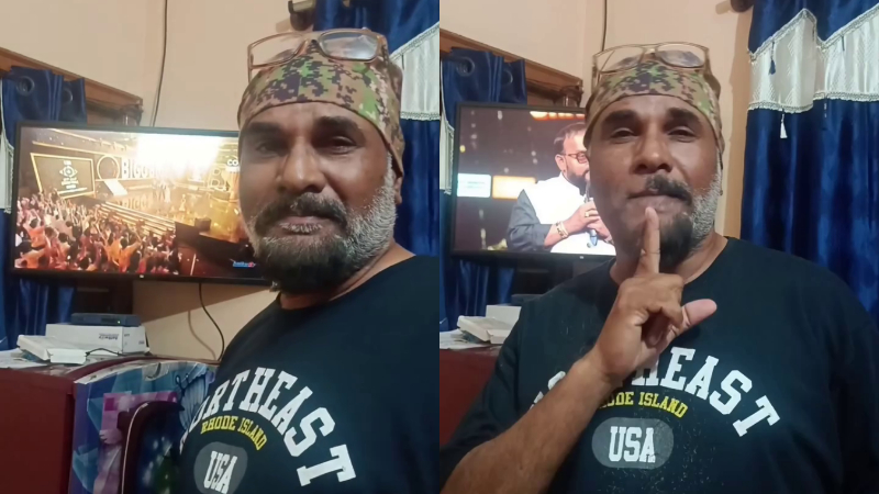 man removes beard mustache gilli nata bigg boss winner