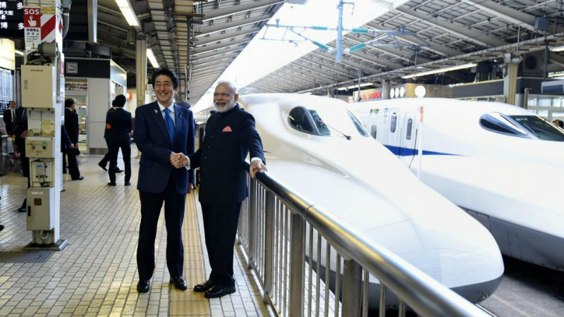 modi bullet train 2