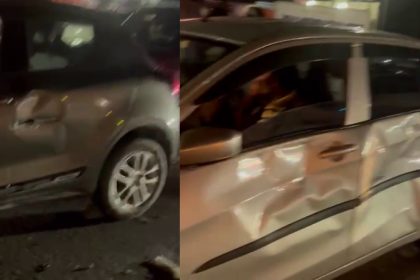 serial accident near nelamangala toll plaza