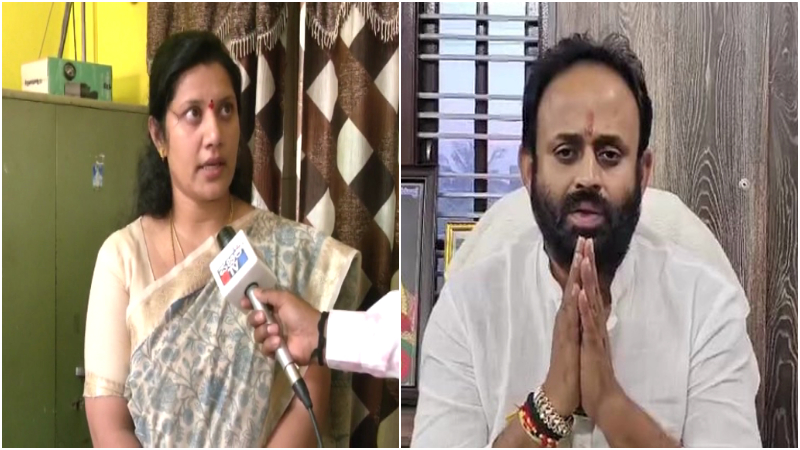 shidlaghatta City Municipal Council Commissioner Amrutha Gowda receives death threat from Congress Leader Rajeev Gowda 1 7