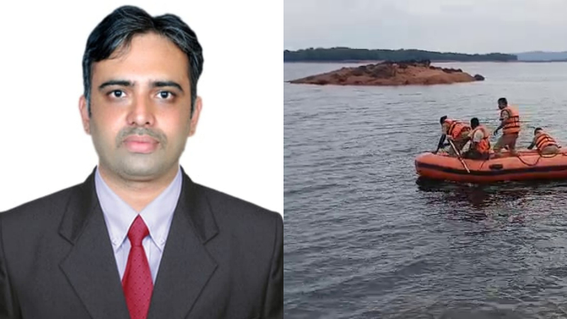 veterinarian dies after drowning in sharavati backwater in sagar 1