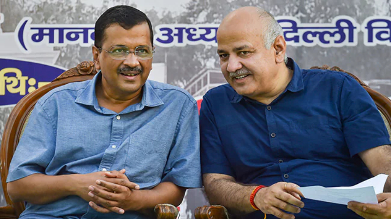 Arvind Kejriwal Manish Sisodia