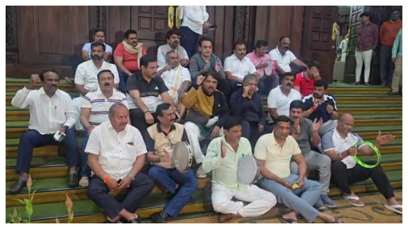 BJP JDS Protest 1 1