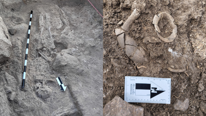 Ballari Tekkalakote Excavation Human Fossil Found 1