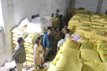 Ballari Urea Raid In Godown