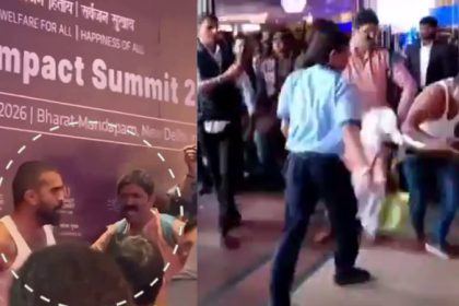 Common public confronts Yuva Congress workers for creating ruckus at Dehi AI Summit