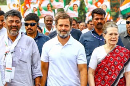 DK Shivakumar Rahul Gandhi Sonia Gandhi