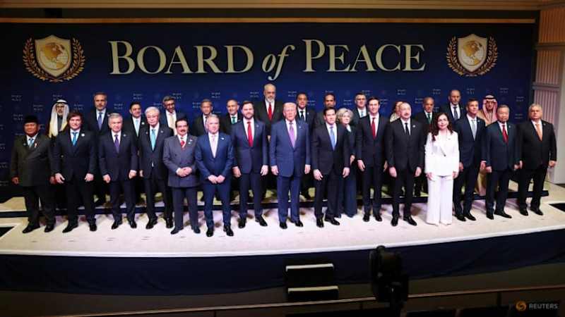 Donald Trump gaza peace inauguration 2