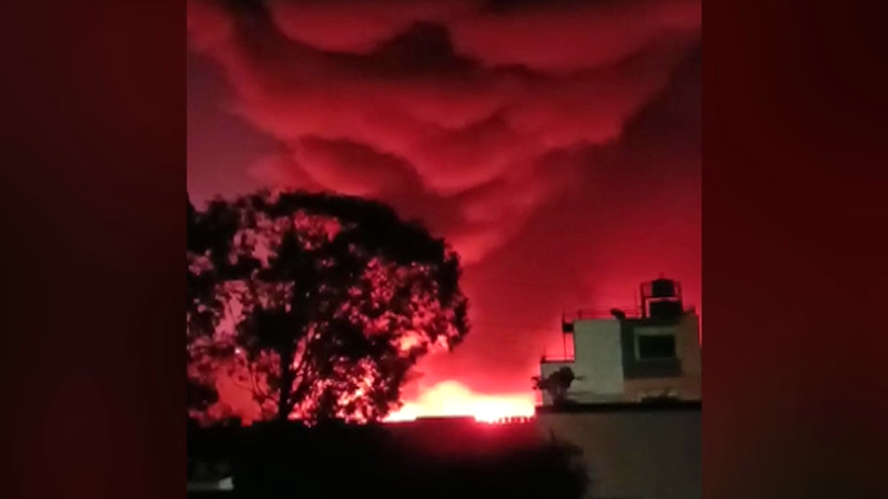 Fire breaks out in over 100 sheds of illegal Bengali migrants Bengaluru