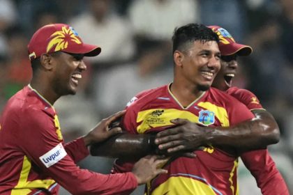 ICC Mens T20 World Cup West Indies vs Zimbabwe West Indies won by 107 runs