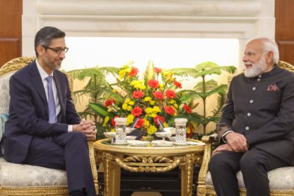 India AI Impact Summit PM Narendra Modi meets Google CEO discusses AI collaborations
