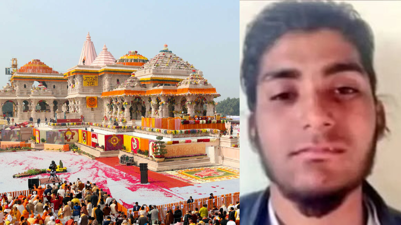 Kashmiri youth murders UP man Abdul Rahman accused of Ram Temple attack plot inside Faridabad jail