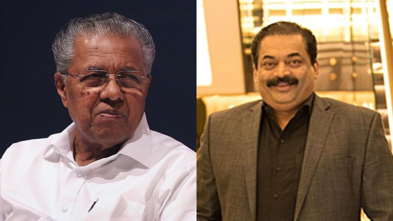 ಸಿಜೆ ರಾಯ್ ಆತ್ಮಹತ್ಯೆ ಪ್ರಕರಣಕ್ಕೆ ಕೇರಳ ಎಂಟ್ರಿ - ನ್ಯಾಯಾಂಗ ತನಿಖೆ ಕೋರಿ ಕೇಂದ್ರಕ್ಕೆ ಸಿಎಂ ಪತ್ರ 1 Kerala CM Pinarayi Vijayan demands judicial enquiry into realtor CJ Roys suspected suicide during IT raid