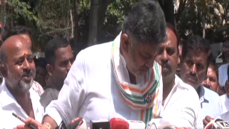 Mahadevappa is our national leader I bow down from here DCM DK Shivakumar