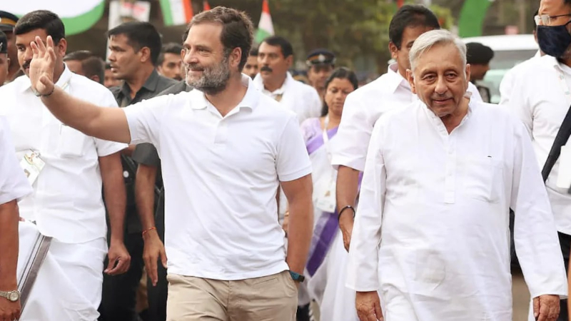 Mani Shankar Aiyar and Rahul Gandhi