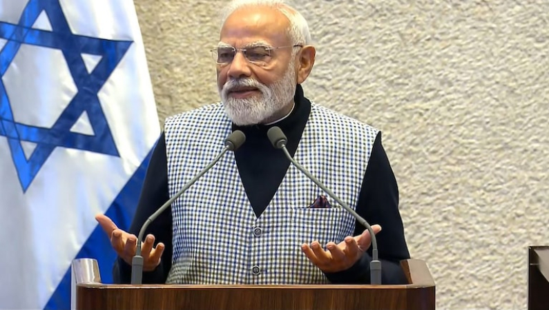 Narendra Modi Israel Parliament speech 1