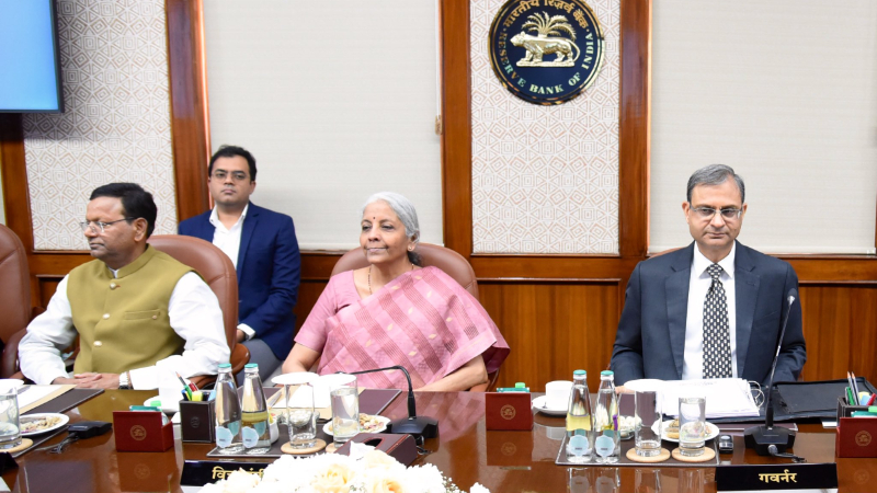 Nirmala Sitharaman RBI Governor Sanjay Malhotra